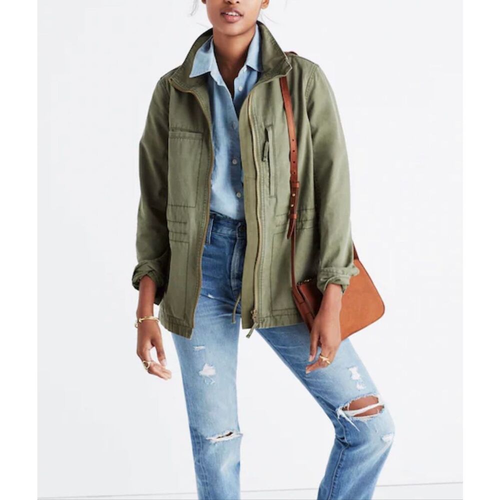 Madewell Fleet Jacket | Green in Medium